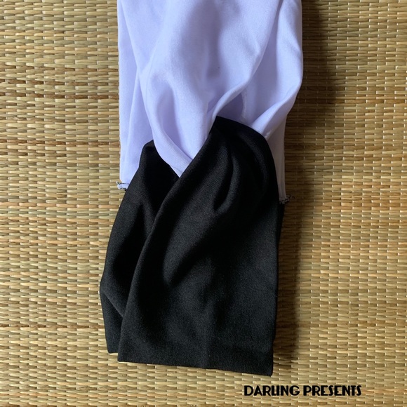 ⬇️ $16 HOST PICK’  BLACK & WHITE TWO TONE HEADBAND - Picture 4 of 4